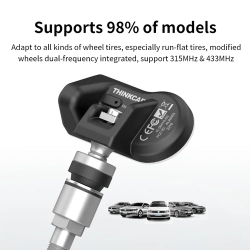Imagen 2 del producto Sensor THINKCAR MUCAR S3 2 en 1 TPMS 315MHz 433MHz Sensor Universal Herramientas Mecánicas para Taller Automotriz Programación TPMS Sensor S 3