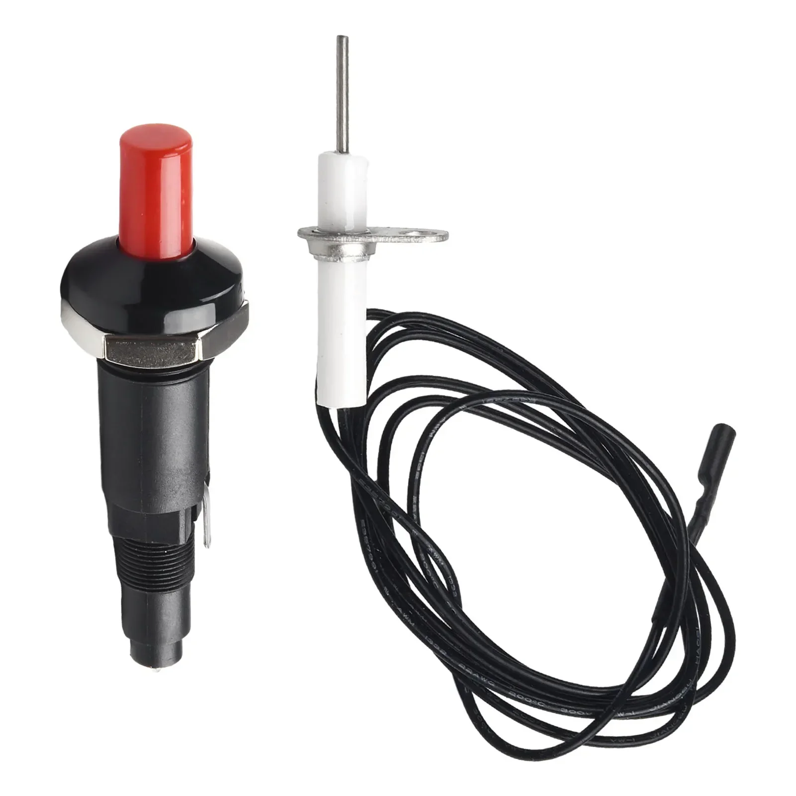 Ignitor Piezo Universal Botão Com Cabo, Ignição De Faísca Kit, Fogão De Forno, Churrasqueira, Camping, Isqueiros De Cozinha, 1Pc