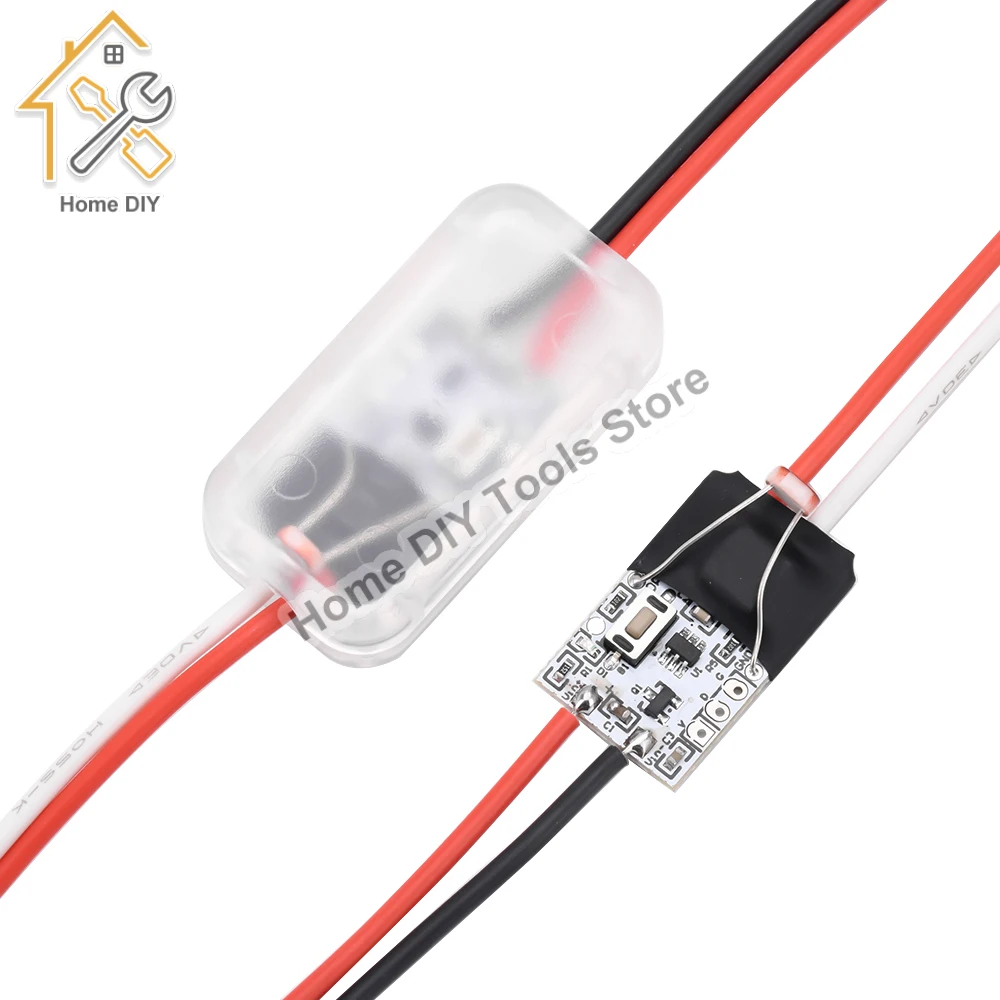 Light Sensor Switch Automatic Auto on Off Photocell Street Light Switch DC3.7-24V 5A Only Work In Night on Off Sensor