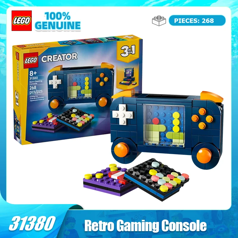 

Lego Building Blocks Assembly 31380 Retro Game Console Boys and Girls Children's Toys Birthday Gifts Valentine's Day Gifts