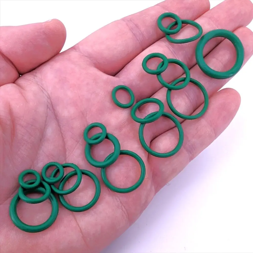 595pcs Air Conditioning O Ring Kit Assortment Set 36 Size O-Type Sealing Rubber Ring Durable Rubber Accessories