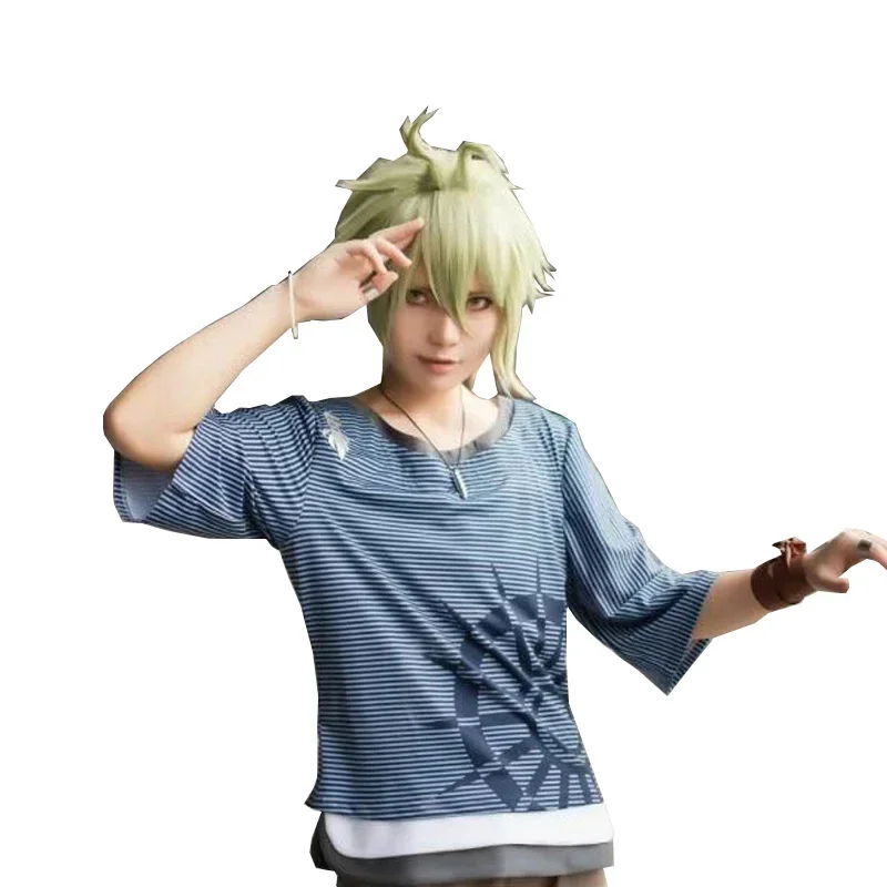 New Danganronpa V3 Rantaro Amami Cosplay Costume Japanese Game Uniform Suit Outfit Clothes T-shirt