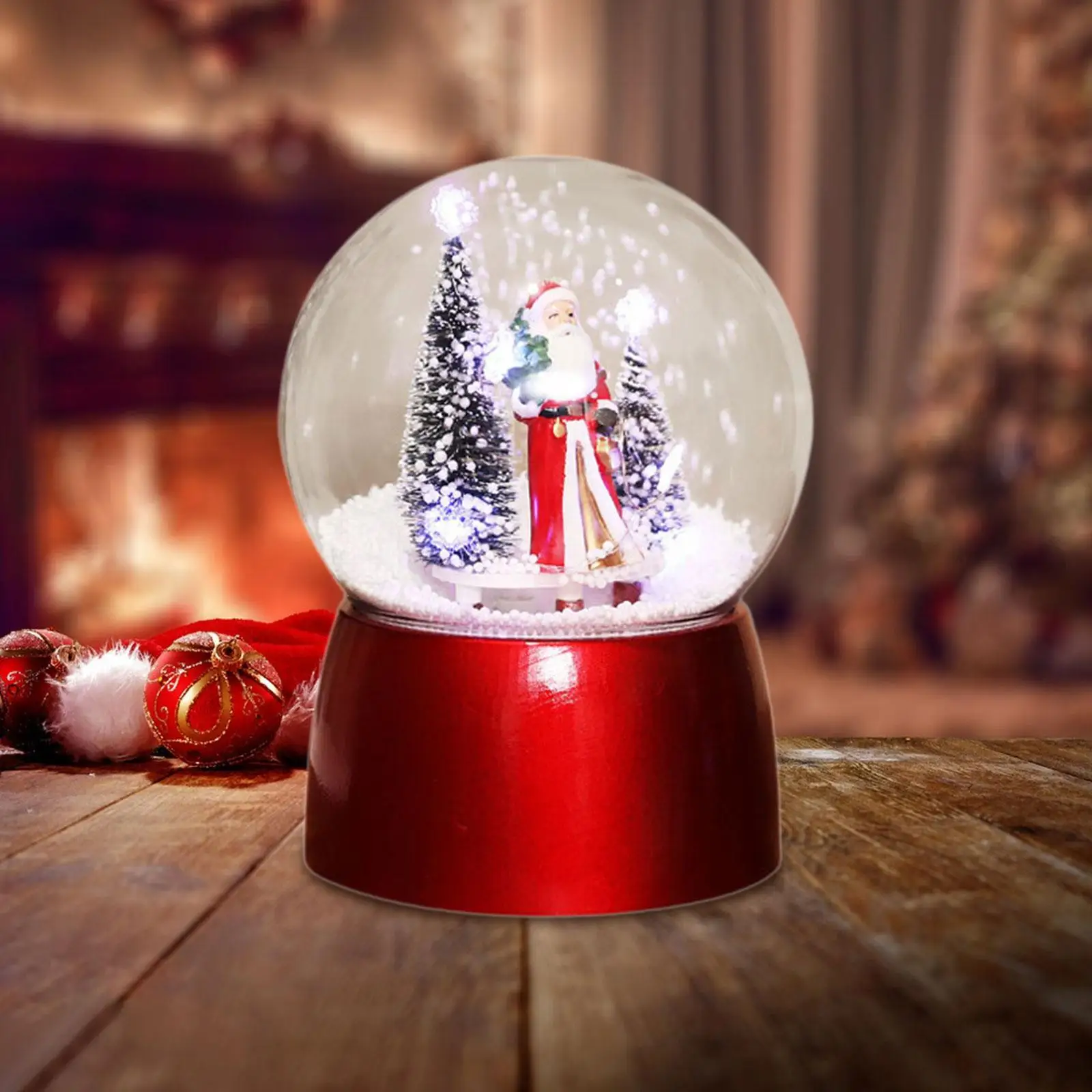 Christmas Musical Snow Globe Christmas Collection Elegant Festive Decoration for Women Girlfriend Winter Daughter Holiday Season