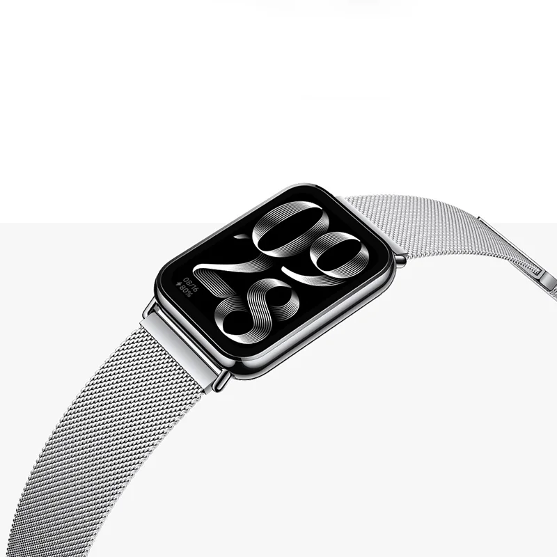 Original Stainless Steel Strap for Xiaomi MiBand 8 Pro Bracelet band Metal Connectors Magnetic Buckle Replacement Accessories