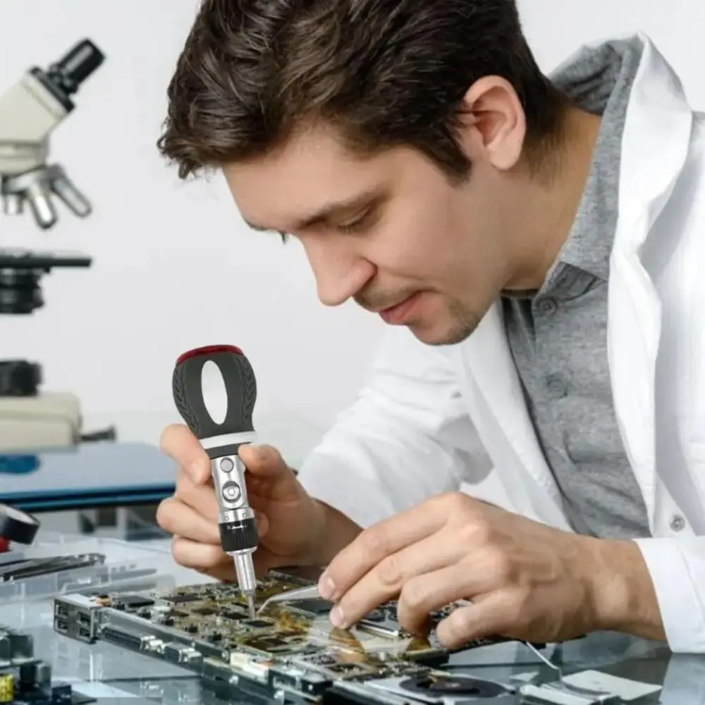 180 Degree Rotating Multi-Angle Screwdriver Adjustable Precision Tools Ratchet Screwdriver Set Multipurpose Screwdriver