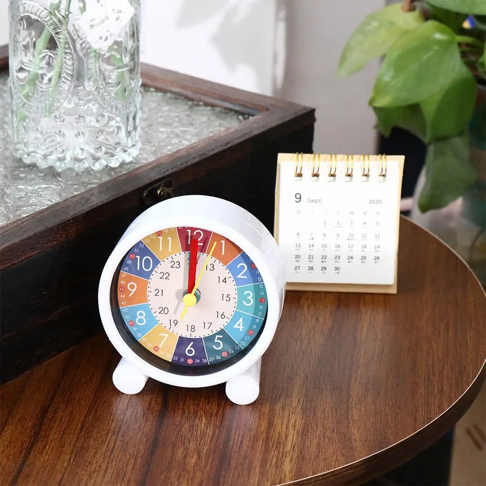 Wake-up Artifact Mute Alarm Clock Creative Silent Children Clock Small Electronic Clock Desktop