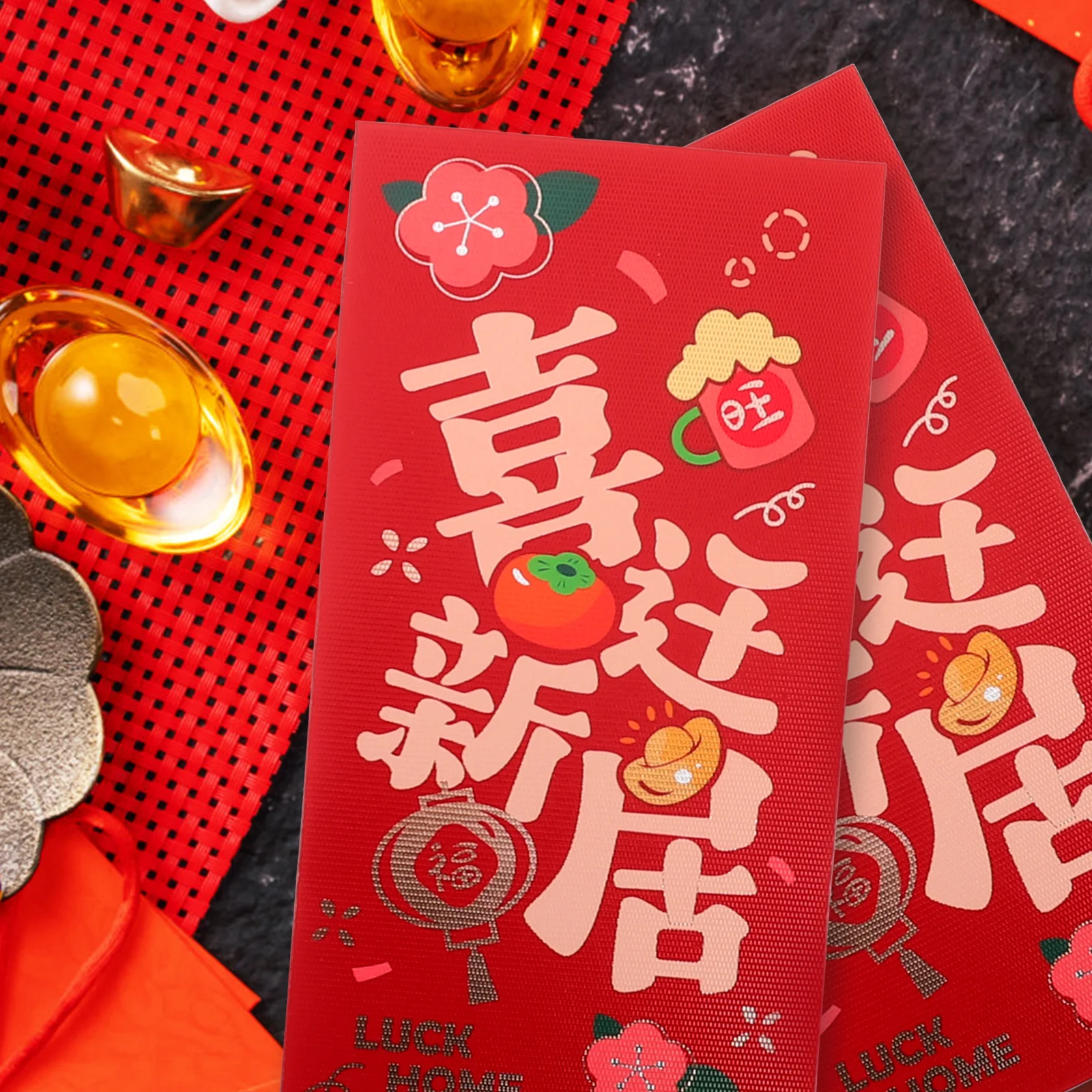 

Red Housewarming Envelope Chinese Lucky Money Bag Style Decoration An Paper Wedding