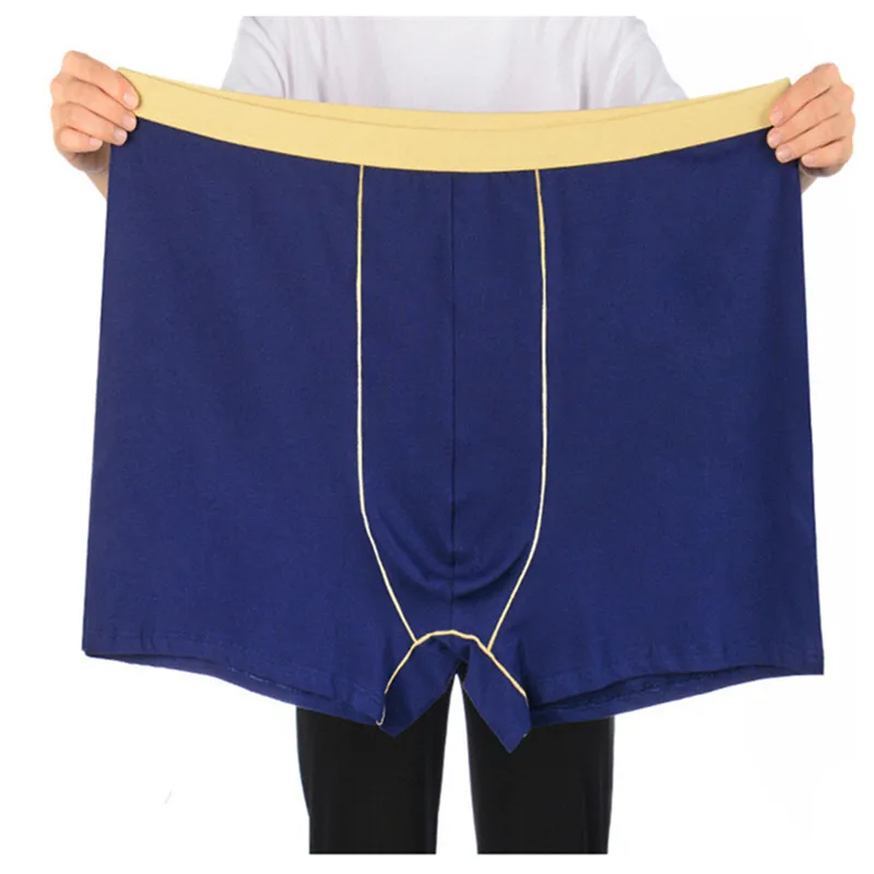 Man Underwear High Waist Cotton Loose 200KG Plus Size 10XL 12XL 13XL Boxers Male Elastic Oversized Red Blue Underpants Pantie