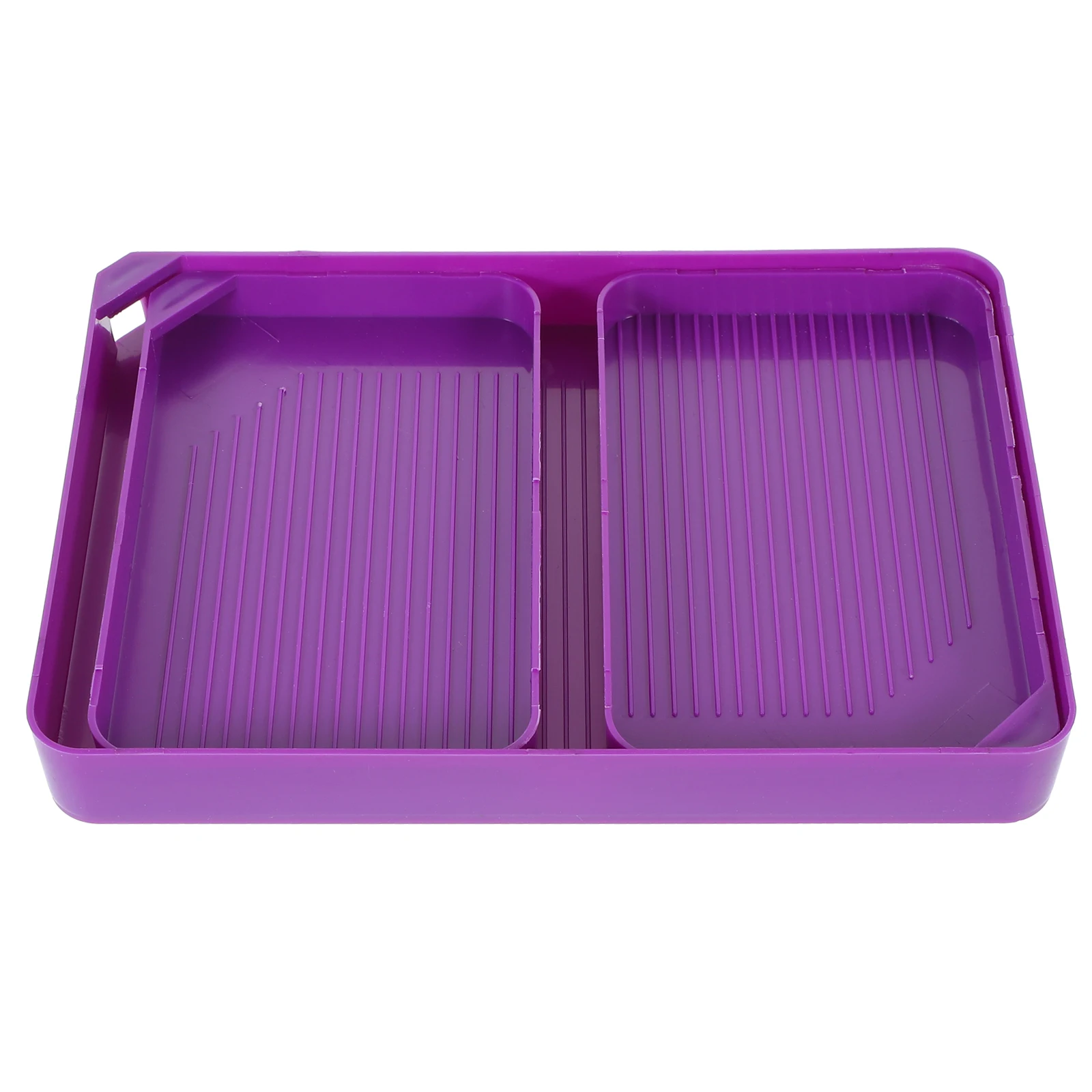 1Set Rhinestone Sorting Board Tray Multi-Compartment Diamond Art Bead Storage Container for Crafting and Jewelry Design Tools