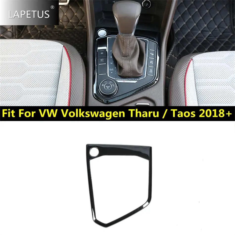 

Stainless Steel Car Accessories Center Control Gear Box Shift Decor Frame Cover Trim For VW Volkswagen Tharu / Taos 2018 - 2023