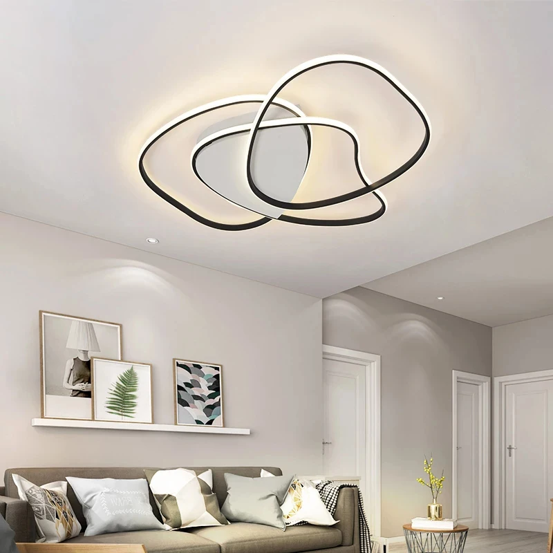 Creative Led Ceiling Lamp Modern New Led Chandeliers Ceiling Light Dimmable For Living Room Bedroom Dining Room Kitchen