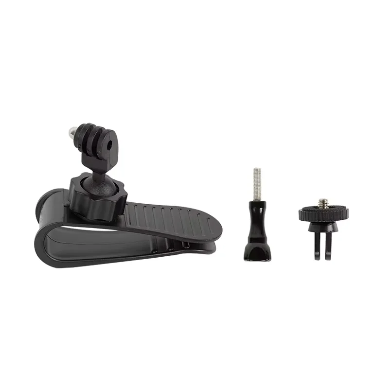 Car Sun Visor Clip Quick Release Camera Mount Bracket Fit GoPro Hero13-8, Insta360 X5 X4, DJI Action 6/5/4, SJCAM Action Cameras