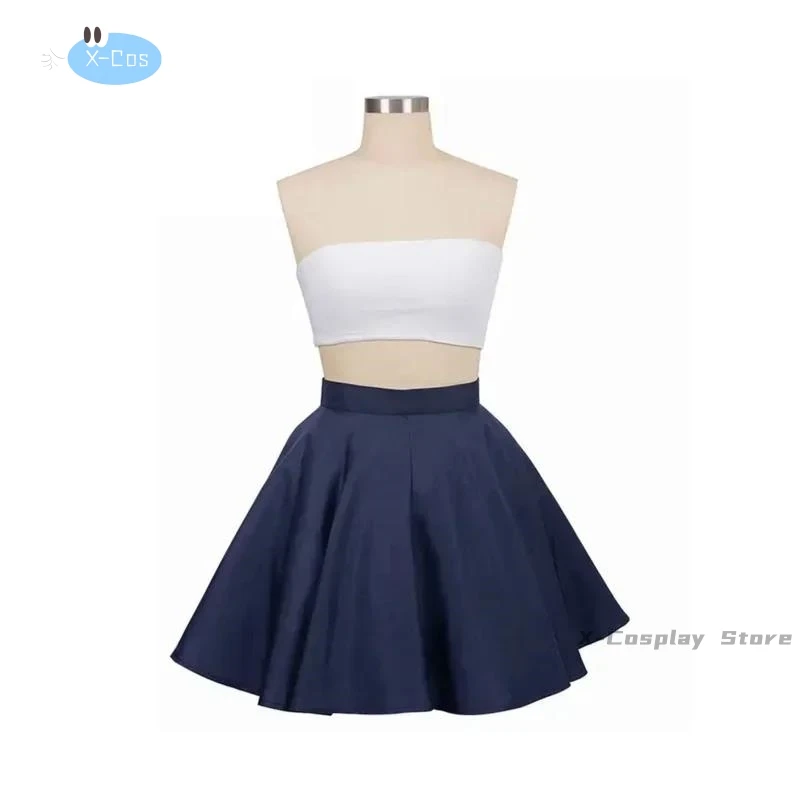 Demon Slayer Cosplay Hashibira Inosuke kostium Halloween Anime fantazyjne dziewczyny najlepsze spódnice sukienka ubrania peruka zestaw masek strój