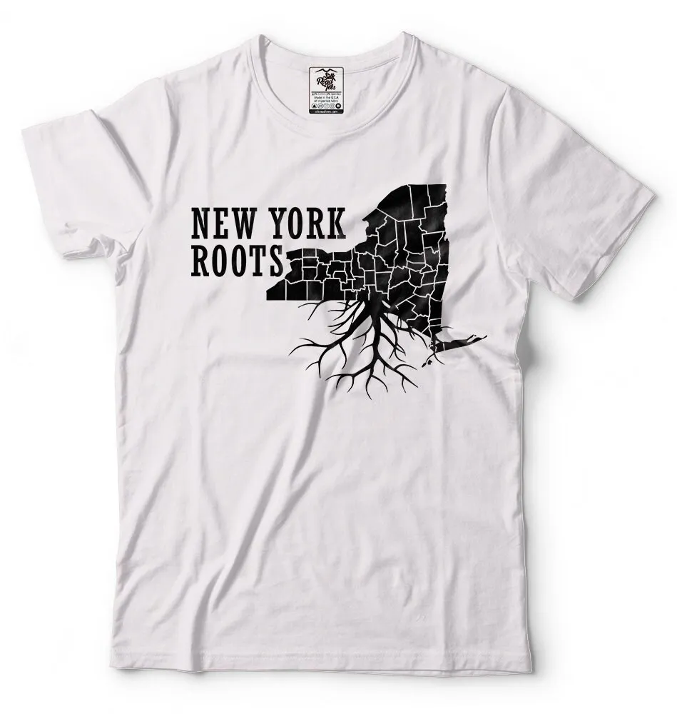 New York Roots T Shirt For Yorker Patriotic Ny State