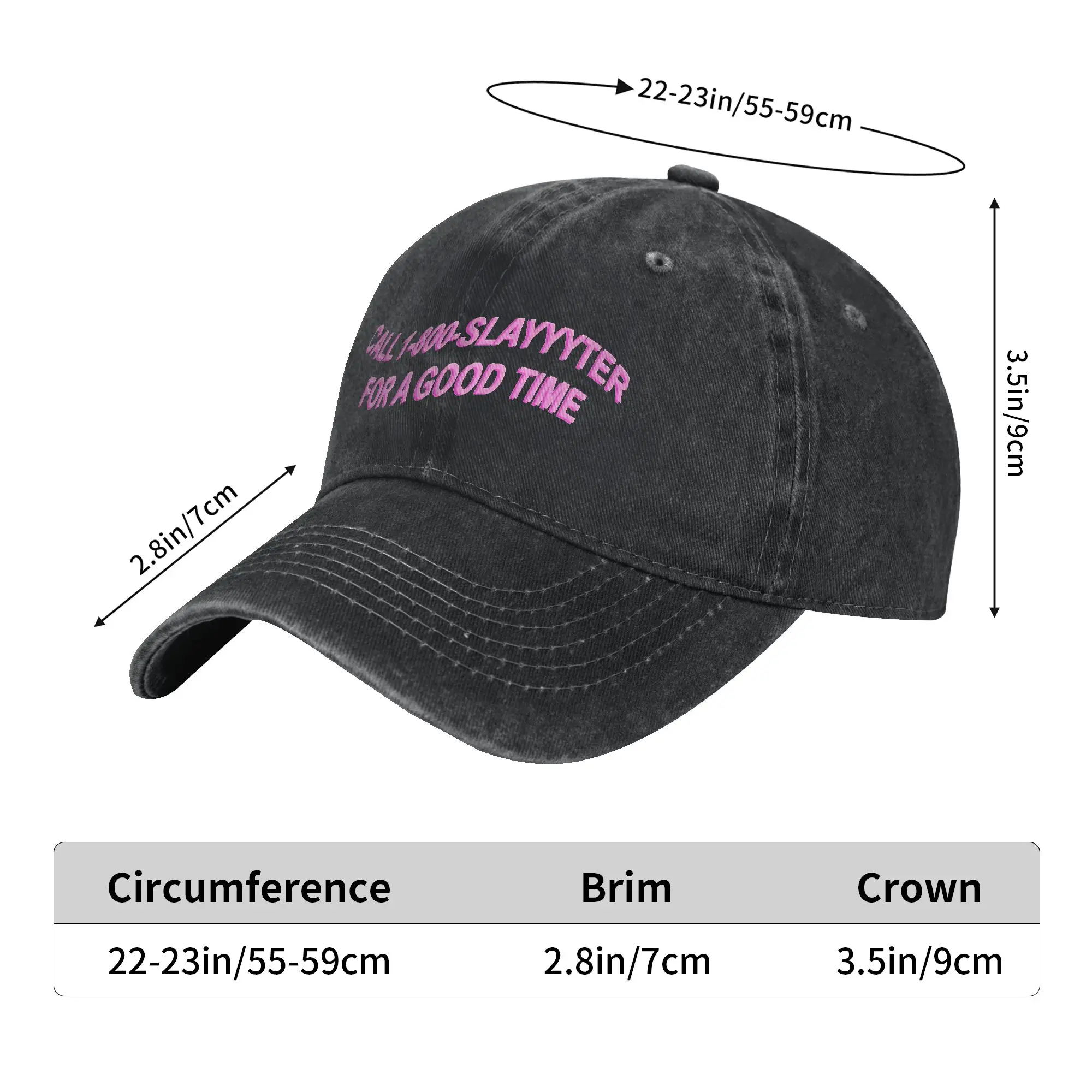 Pink Slayyyter Chain Casual Baseball Cap For Female Male Summer  Hunting Camping Trucker Hat Stylish Breathable Baseball Caps