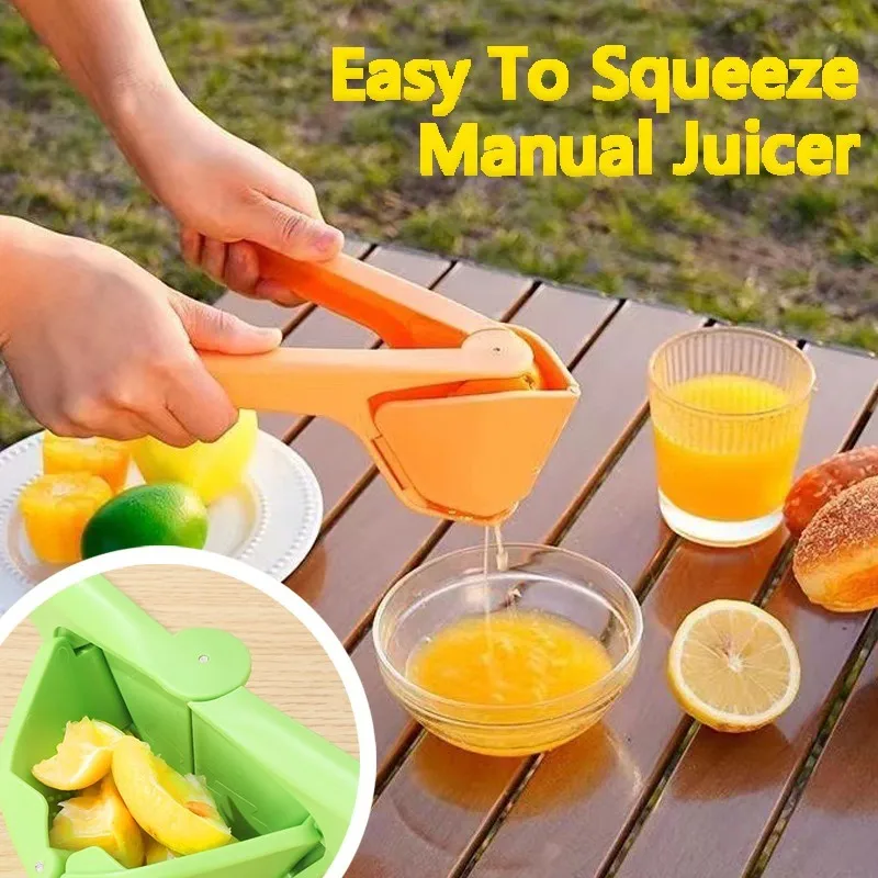 Juice Extraction Lemon Lime Squeezer Easy to Use with Leverage Squeezer with Built in Strainer Juice Fruit Orange Lemon Juicer