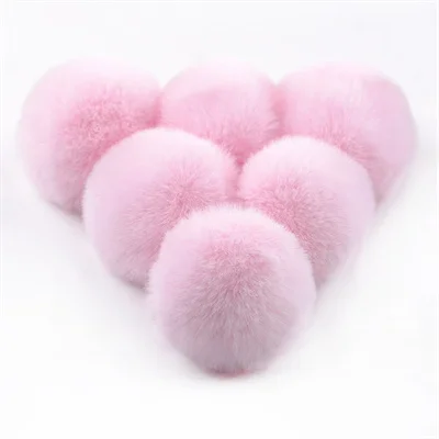 Pompom Fluffy Fur Ball DIY Pompons for Crafts