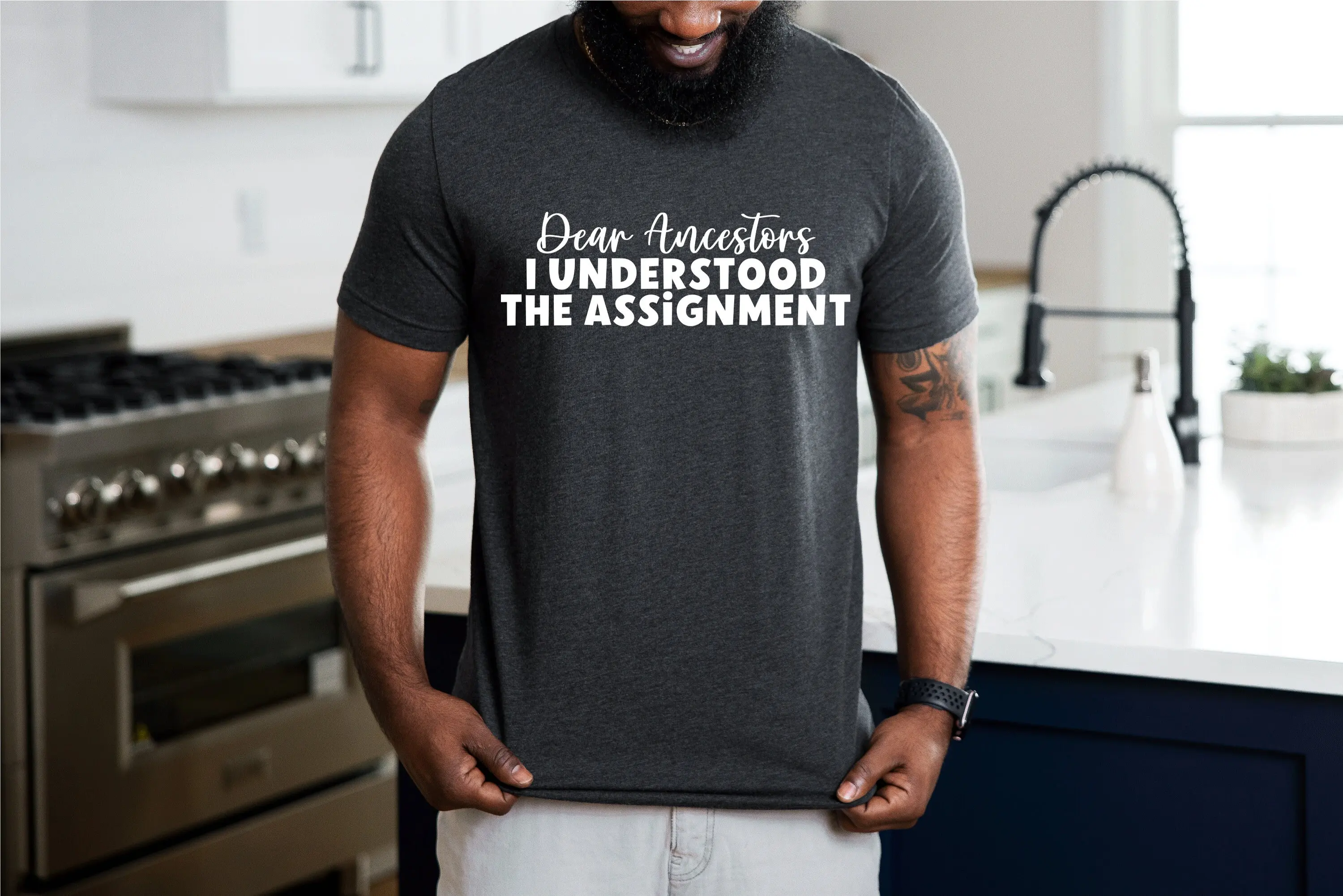 Dear Ancestors I Understand The Assignment T Shirt Understanding Ancestral Unique Genealogy Black History