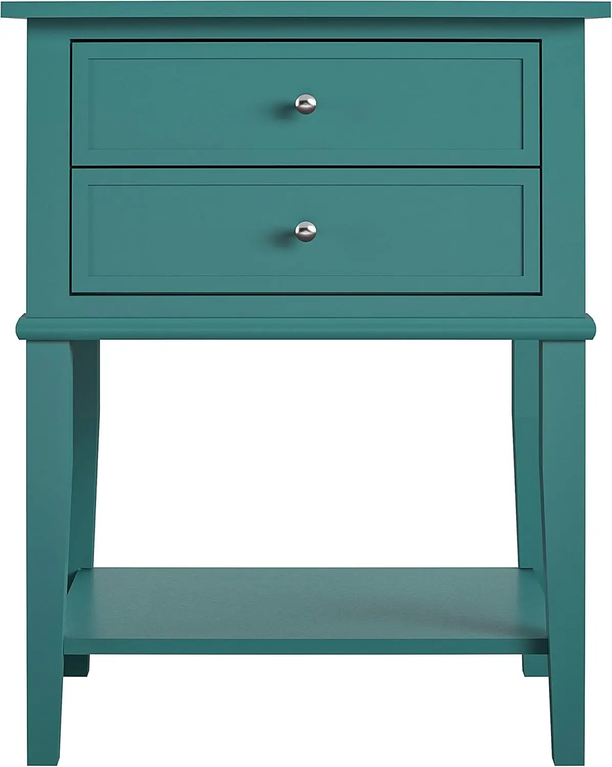 

Home Franklin Accent Table with 2 Drawers, Emerald