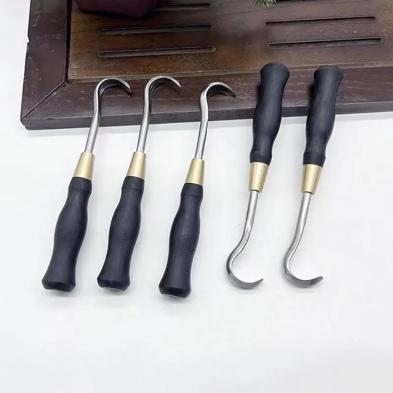 Professional Bonsai Shari Wire Carving Tool Kit Stainless Steel Branch Drawing Trimming Cutter for Bonsai Aging Modeling