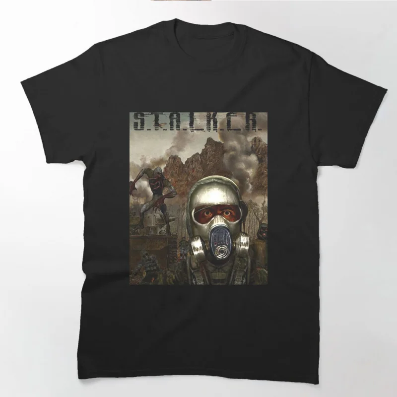 

S.T.A.L.K.E.R. 2 Shadow of chernobyl 0813 Danger exclusion zone gift t shirt Videogame Stalker Graphic Clothes All size Tops