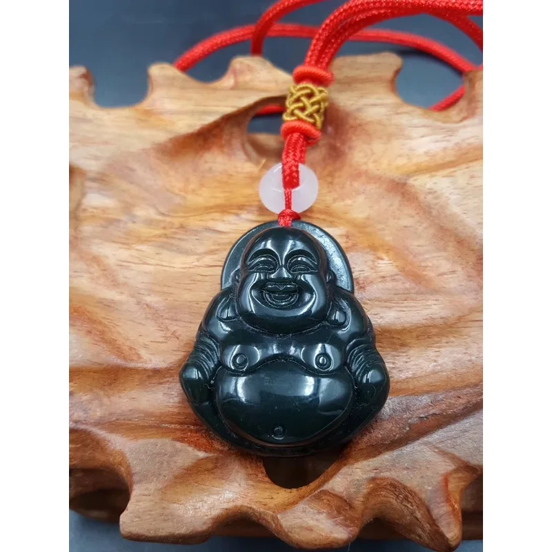 Hotan Green Jade Guanyin Buddha Pendant Men And Women