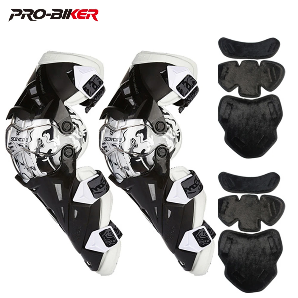 

SCOYCO Motorcycle Knee Pads Guards Moto Protection Racing Off-Road Protective Kneepad Motocross Protector Motorcycle Protection