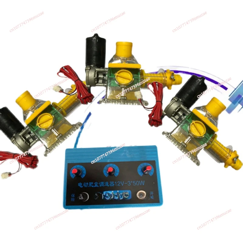 

New intelligent large-amount r applicator, electric fertilizer box 3-way 4-way 5-way 6-way sowing set, motor