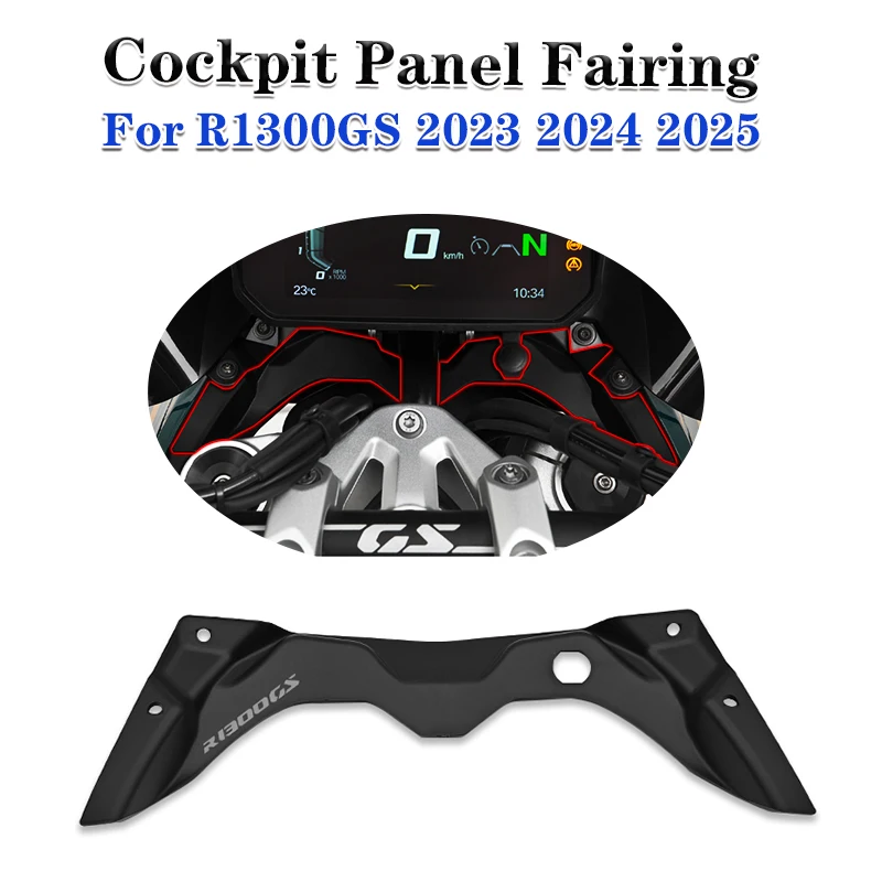 

For BMW R1300GS R 1300GS R1300 GS 2025 2024 2023 Motorcycle Accessories Cockpit Panel Fairing Updraft Wind Deflector