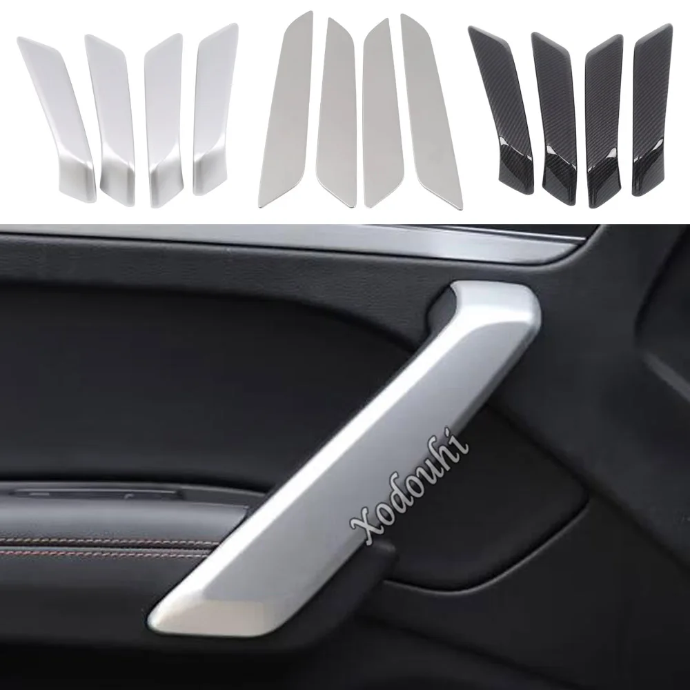 

Car Inner Door Armrest Handle Trim Cover For Audi Q5 Q5L 2018 2019 2020 2021 2022 2023 Handrail Frame Auto Interior Accessories