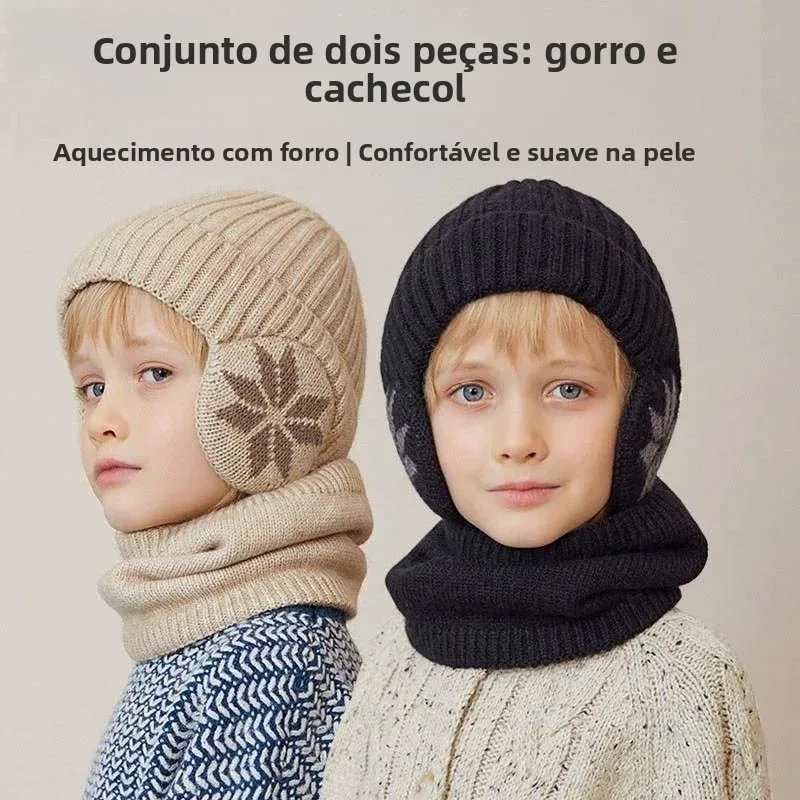 thickened-knitted-winter-hat-for-children-warm-cotton-ear-protection-cap-overhead-scarf-set-for-boys-and-girls-under-14