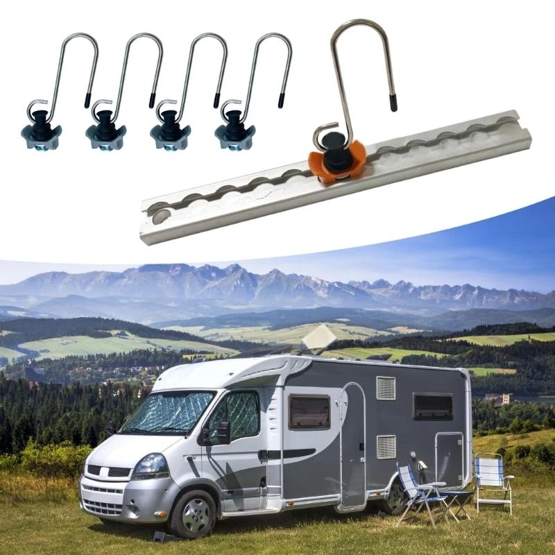 

A2UC 1/4PCS Крюки, обеспечивающие аксессуар для перевозки грузов для авиационных рельсов L.