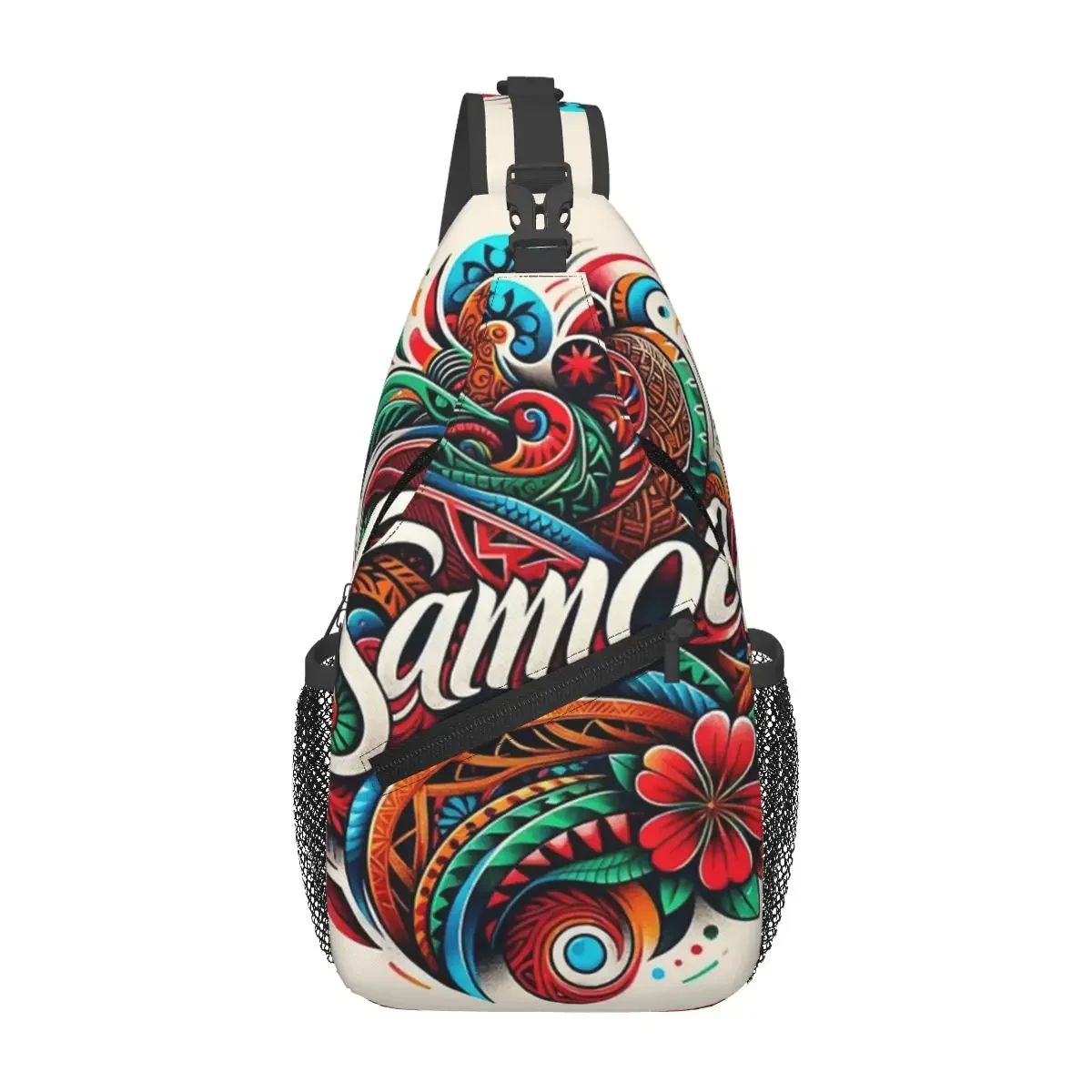 

Samoa Chest Bag Retro Polyester fabric Out Nice gift Customizable