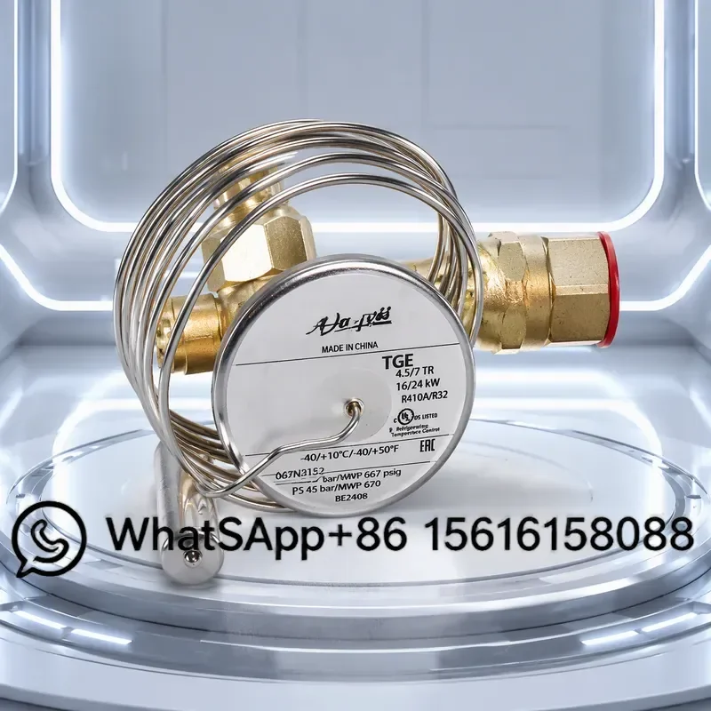 DANFOSS Thermostatic Expansion Valve 067N3152 Refrigeration AC Parts TXV Valve Assembly Compatible with Industrial Cooling