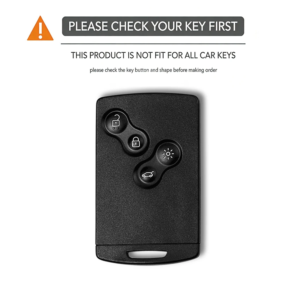 Silicone Car Key Cover For Renault Kadjar Captur Clio Megane 2 3 4 RS Koleos Logan Scenic Duster Card Case Key CHAIN Accessories - view 6