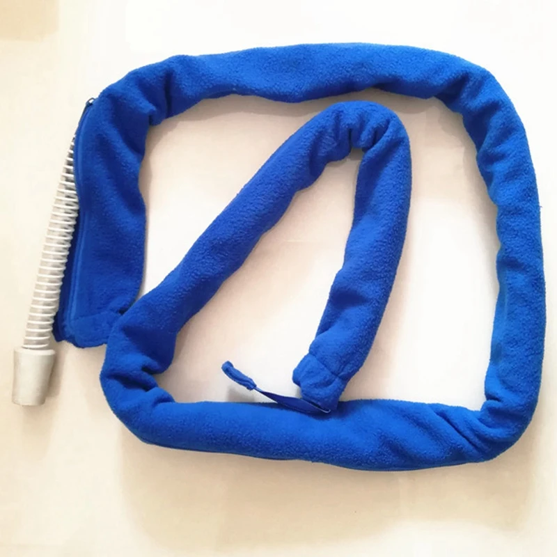 Koeltas Resplabs Cpap Slangbedekking Buiswikkel Herbruikbare Fleece Tubing Isolator Met Rits