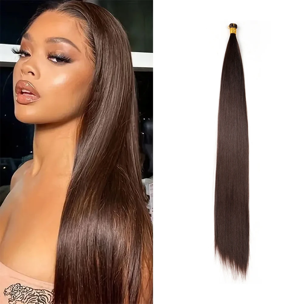 

22-дюймовые синтетические прямые волосы, бразильские прямые пучки волос, бразильские девственные пучки, один пучок, легкий шелковистый объем