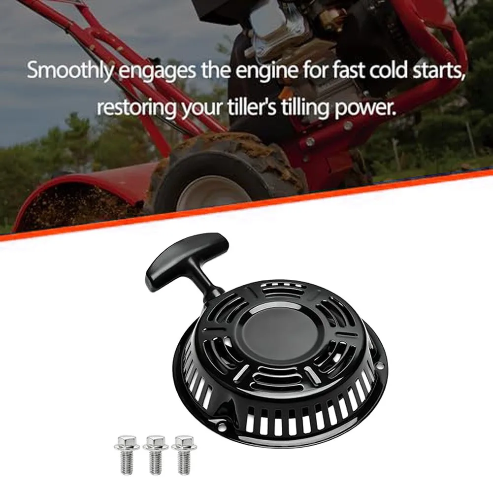 21C-64M1066 Pull Recoil Starter For Troy For Bronco For Tillers - Easy Install Garden Equipment Replacement Part
