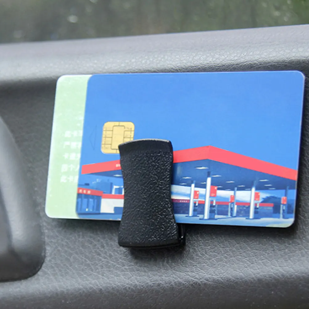

Multifunction Card Holder Sunglasses Organizer Car Glasses Clip Eyeglass Holder Document Storage Universal Clip Texture