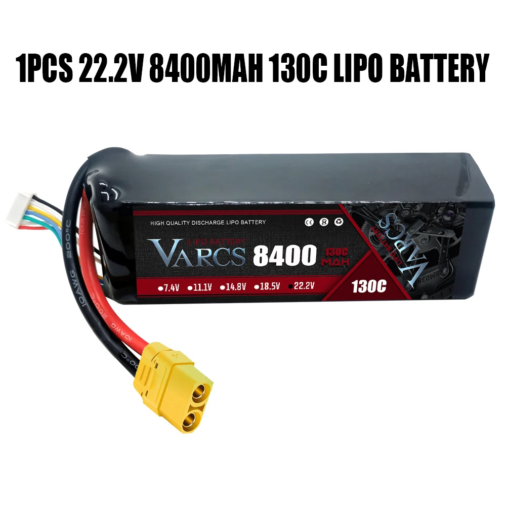 

Batteries Lipo 7.4V 7.6V 11.4V 22.8V 11.1V 15.2V 14.8V 22.2V 2S 3S 4S 6S 8400Mah 6300Mah 6500mAh 6200mAh 6750mAh 8000mAh 7000mAh