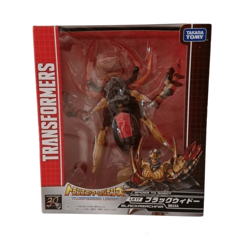 Transformers-figuras de acción de araña venenosa, versión japonesa, serie LG completa, LG-17, colección de Anime, regalo de cumpleaños