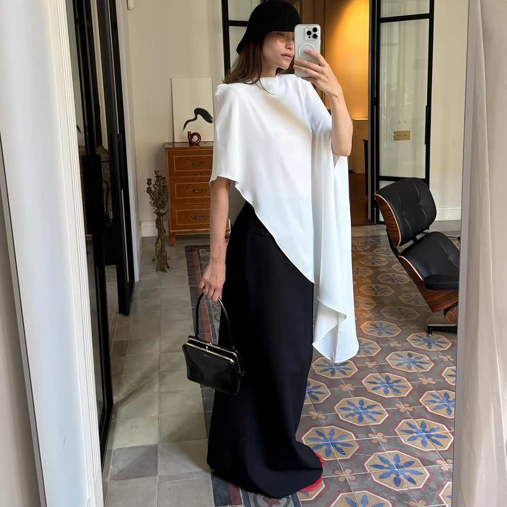 Sukienka maxi bez rękawów z satyny Talenza, damska, z golfem, patchworkowa, dopasowana, modna, jednolita, do pracy, długa sukienka damska 2025