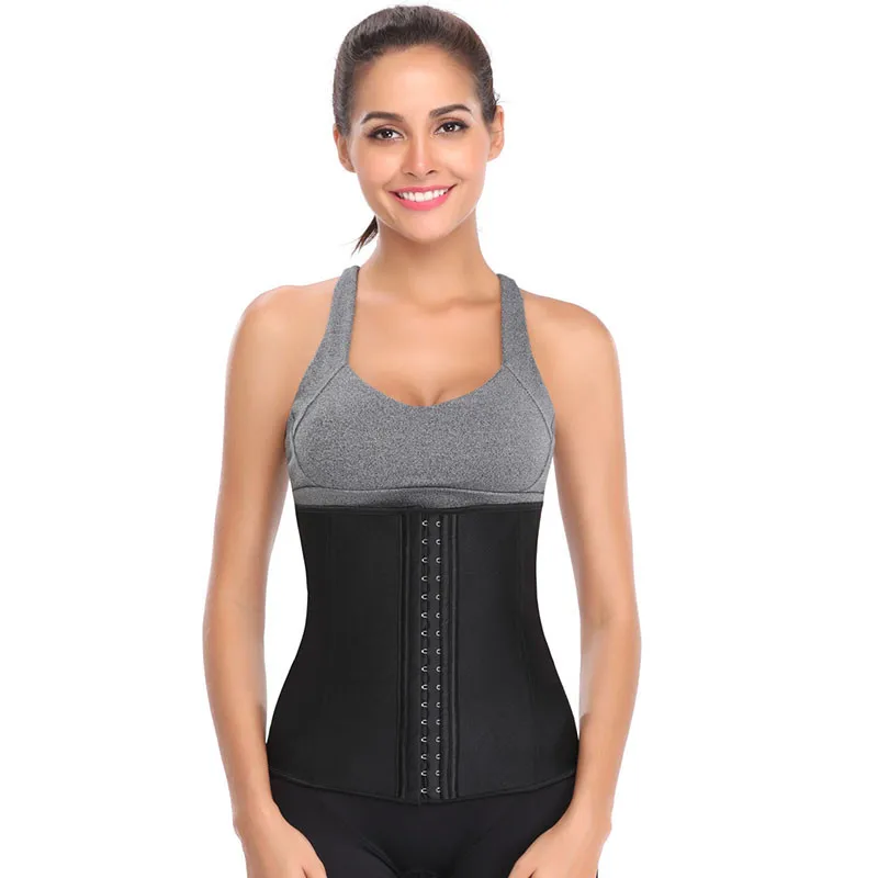 

Women Latex Waist Trainer Corset Colombianas Belly Corset Slim Belt Shapewear Postpartum Body Shaper Modeling Strap