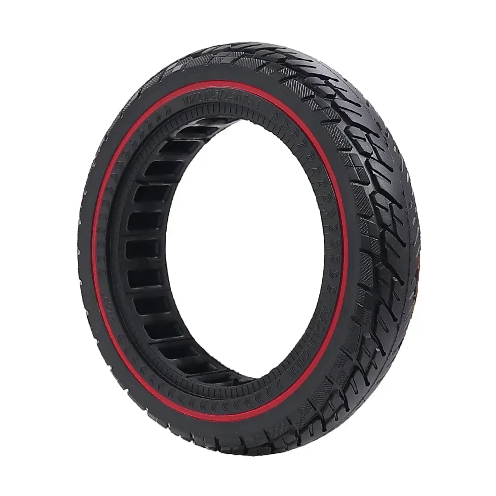 10 Inch 10X2.125 Solid Tire for Ninebot F20 F25 F30 F40 Electric Scooter Rubber Explosion-Proof Tyre Replacement Accessories