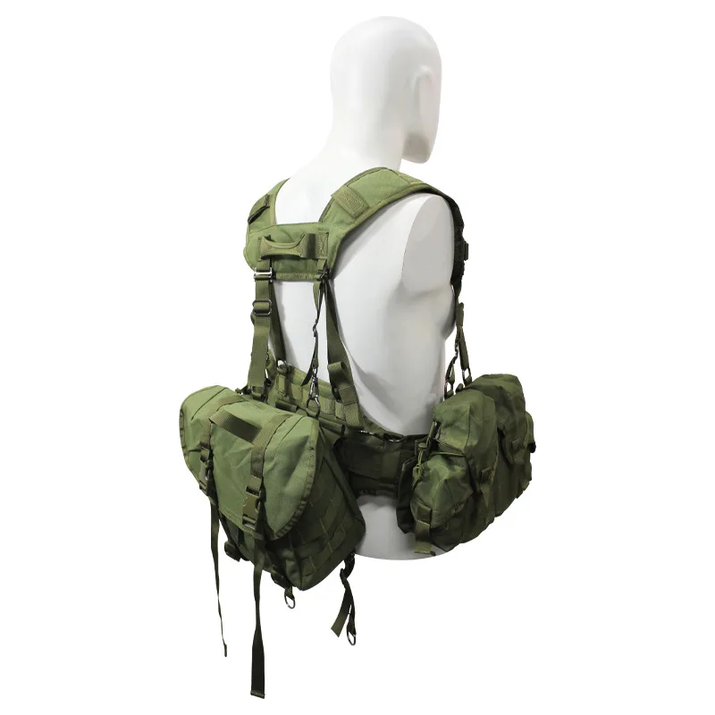 معلقة على الصدر التكتيكي للرياضات الخارجية، مناسبة لمستلزمات تدريب المعجبين العسكريين، سترة ألعاب الحرب، معلقة على الصدر، نوع الجيب للبطن #2