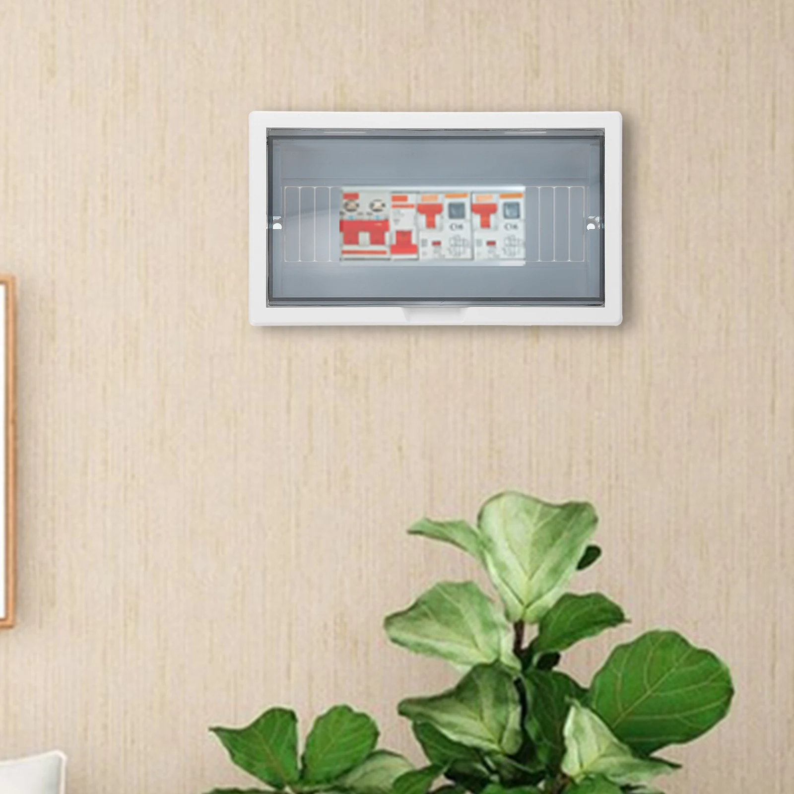 

Circuit Breaker Plastic Waterproof Protection For Indoor Outdoor Use Distribution Panel Breaker Box Cover Electrical Panel