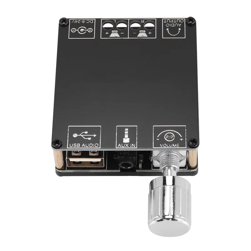 XY-C50L MINI Bluetooth 5.0 Wireless Audio amplificatore di potenza digitale scheda Stereo 50 wx2 amplificatore Bluetooth 3.5MM USB
