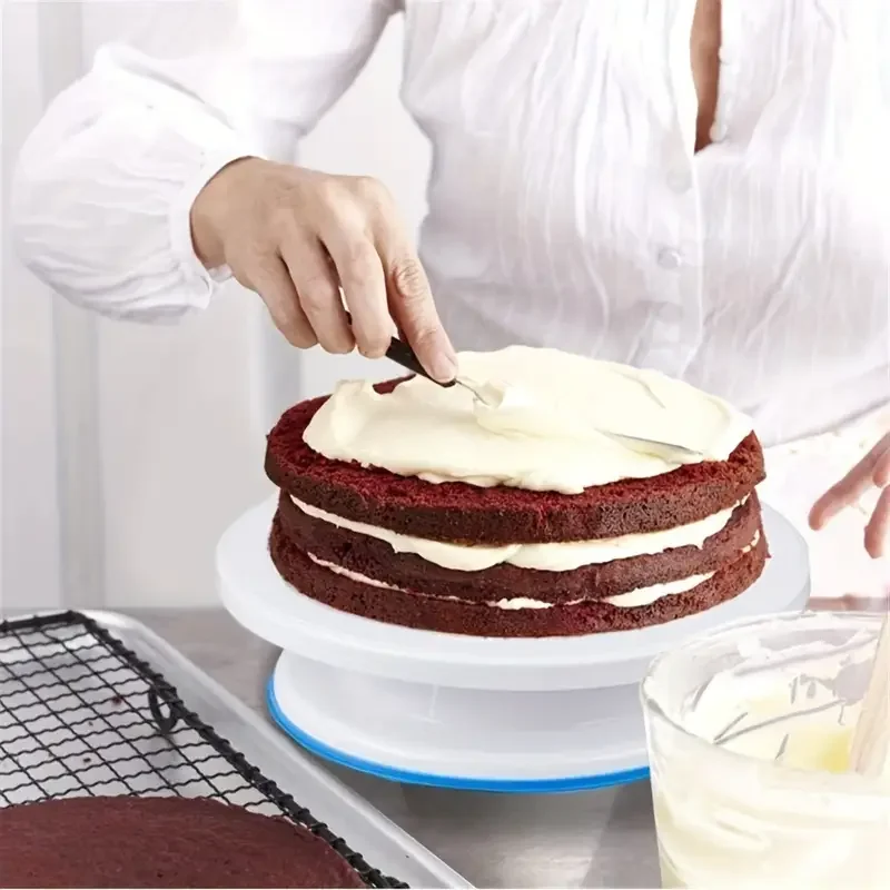 86PCS Cake Turntable Set Professional Cake Decorating Kit Tools Cake Baking Tool Cake Carving Accessories for Beginners Experts