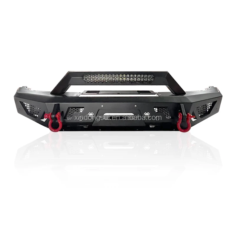 Electrophoresis Durable Powder Coated Steel Front Bumper Bull Bar For GWM Tank 300