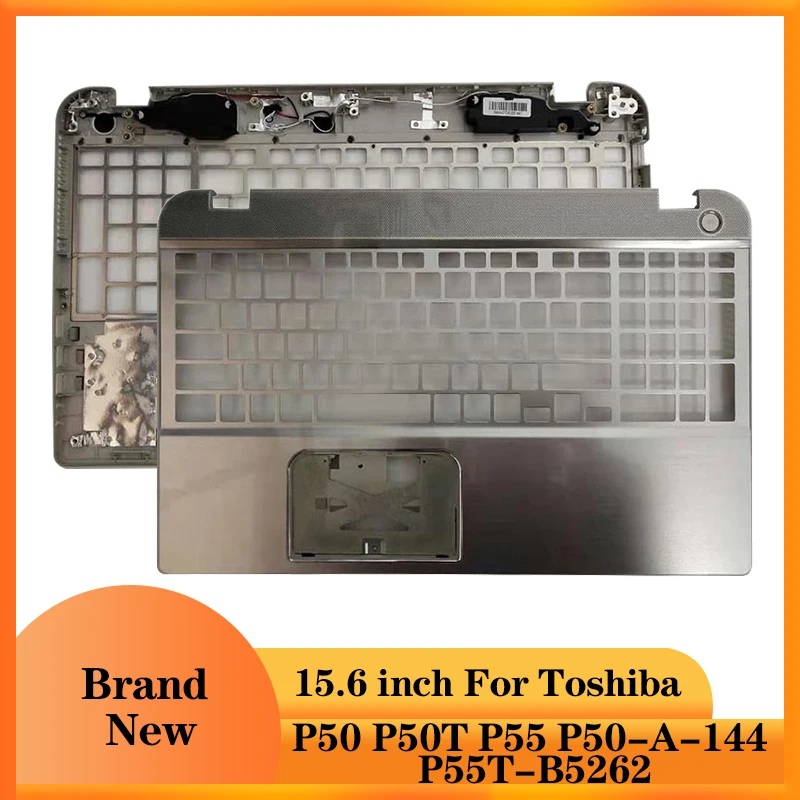 NEW Laptop Case Palmrest Upper Case for Toshiba Satellite P50 P50T P55 P50-A-144 P55T-B5262 H000071010 Silver